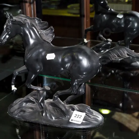 Franklin Mint black beauty figureine H210