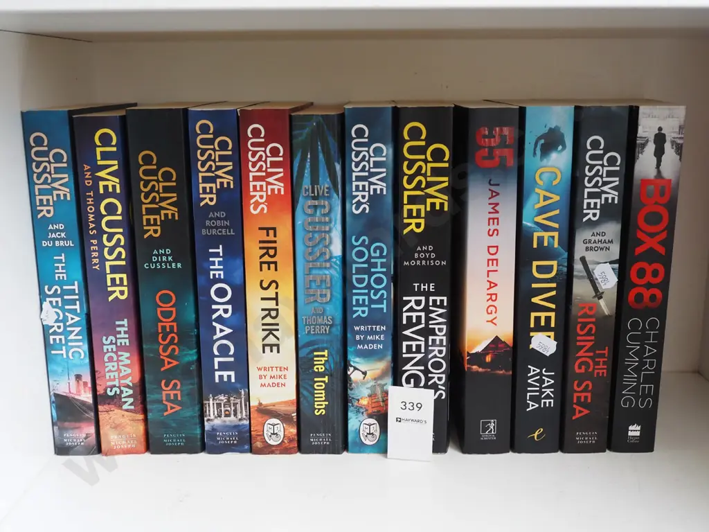 Clive Cussler and other books Image 1++