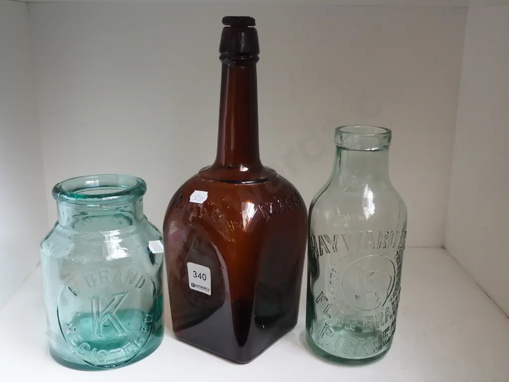 vintage glass bottles Image 1++