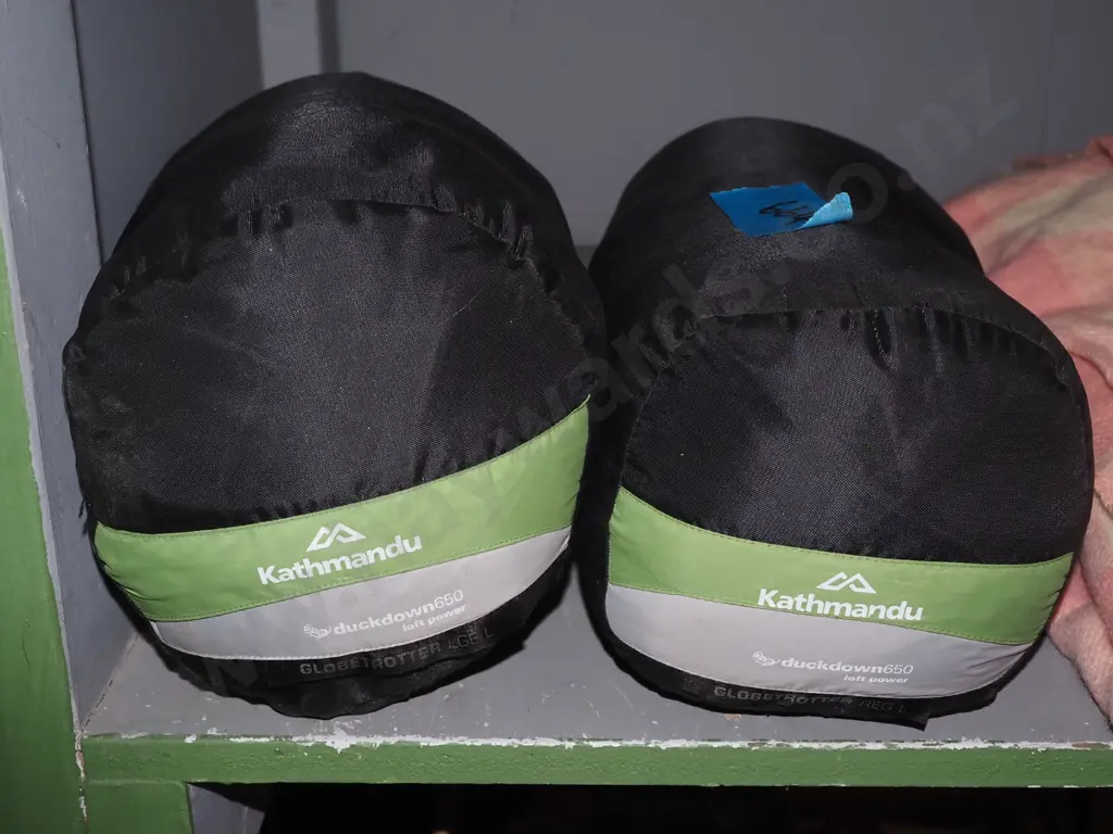 pair of Kathmandu Globetrotter sleeping bags Image 1++
