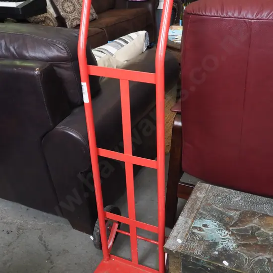 red metal sack barrow