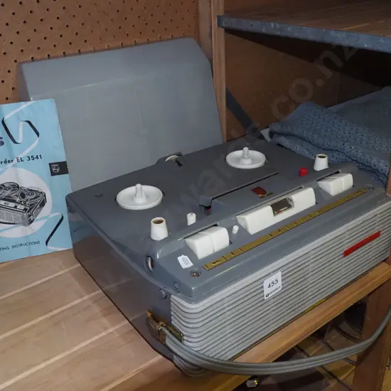 Philips 4 track tape recorder As Is No Returns