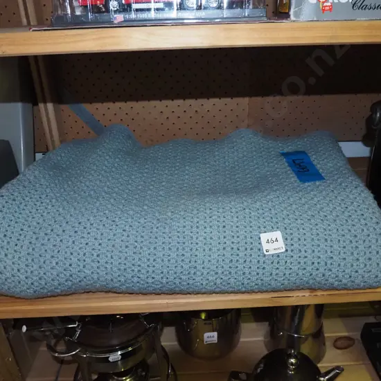 crochet woollen blanket