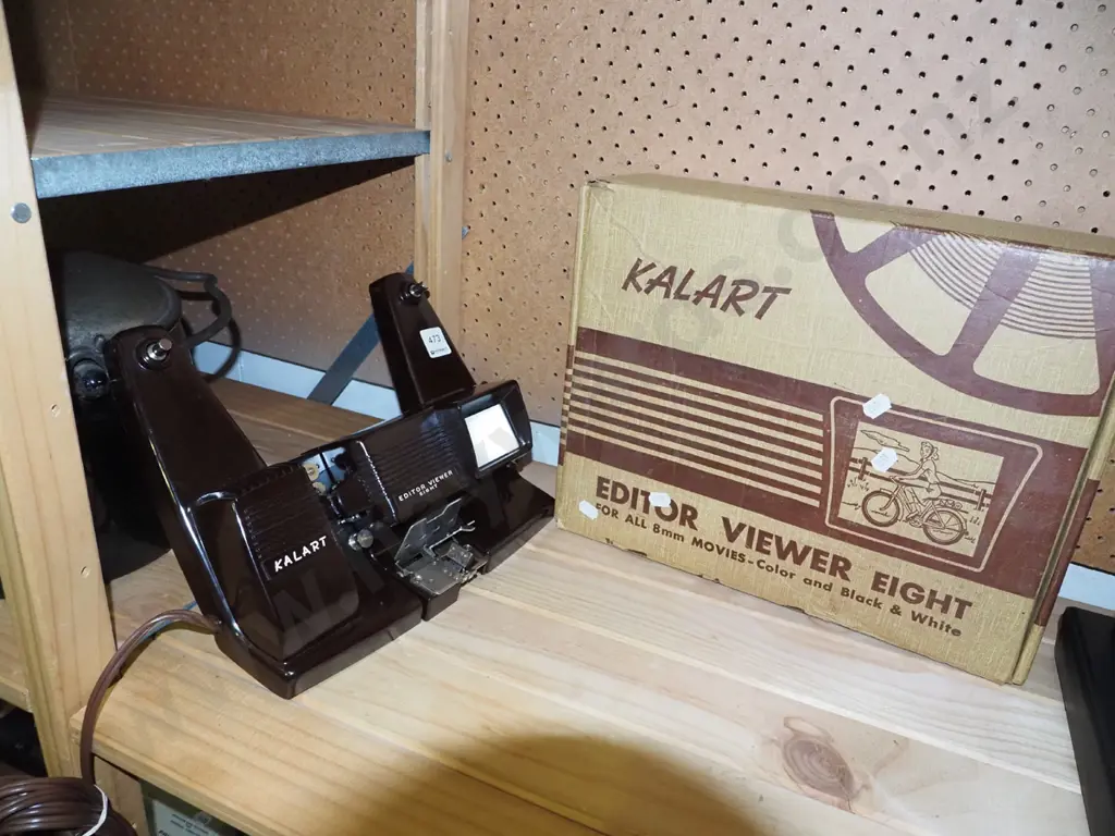 Kalart boxed Super 8 movie editor Image 1++