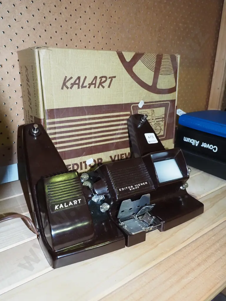 Kalart boxed Super 8 movie editor Image 1++