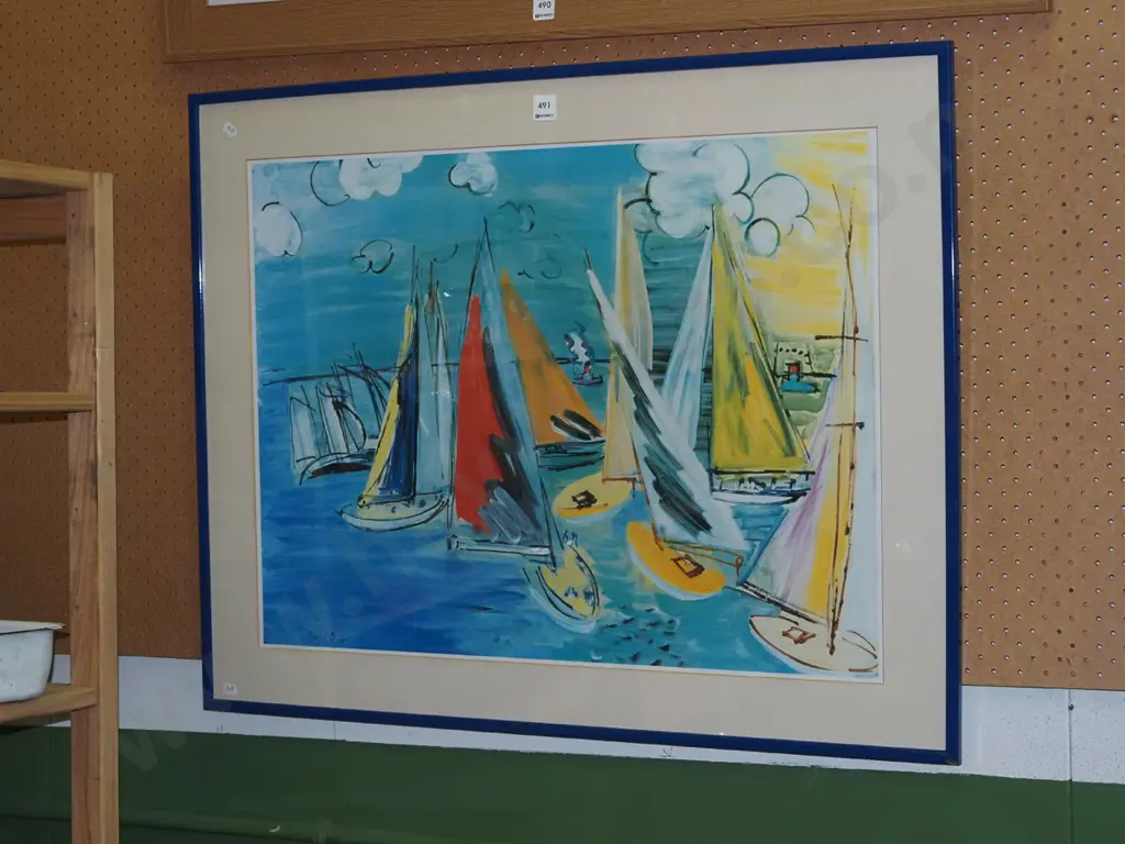 framed print - sail boats Image 1++