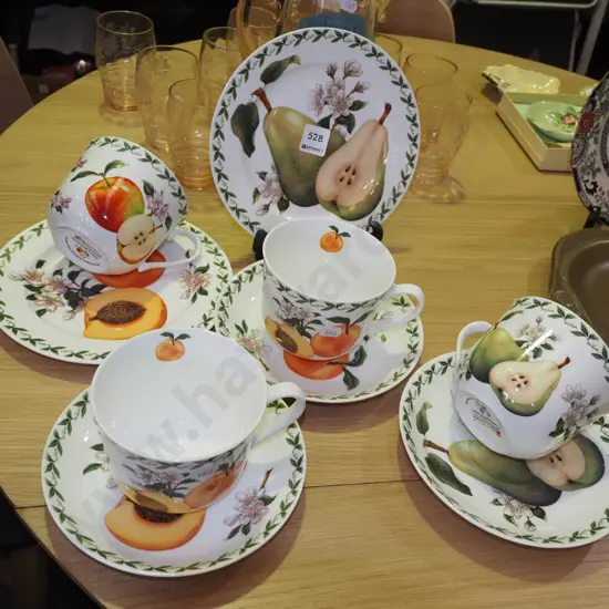 Maxwell Williams orchard fruits cups, bowls, plates