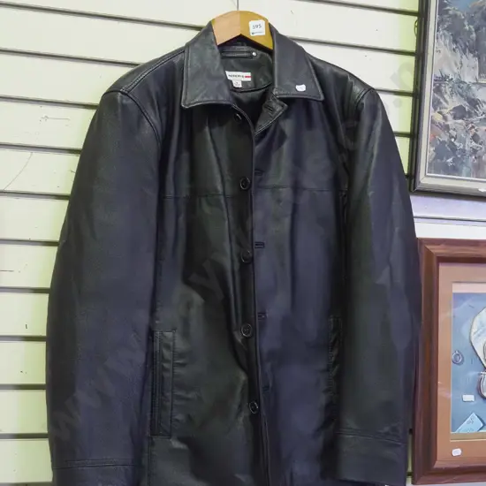 Reserve black leather size Small jacket