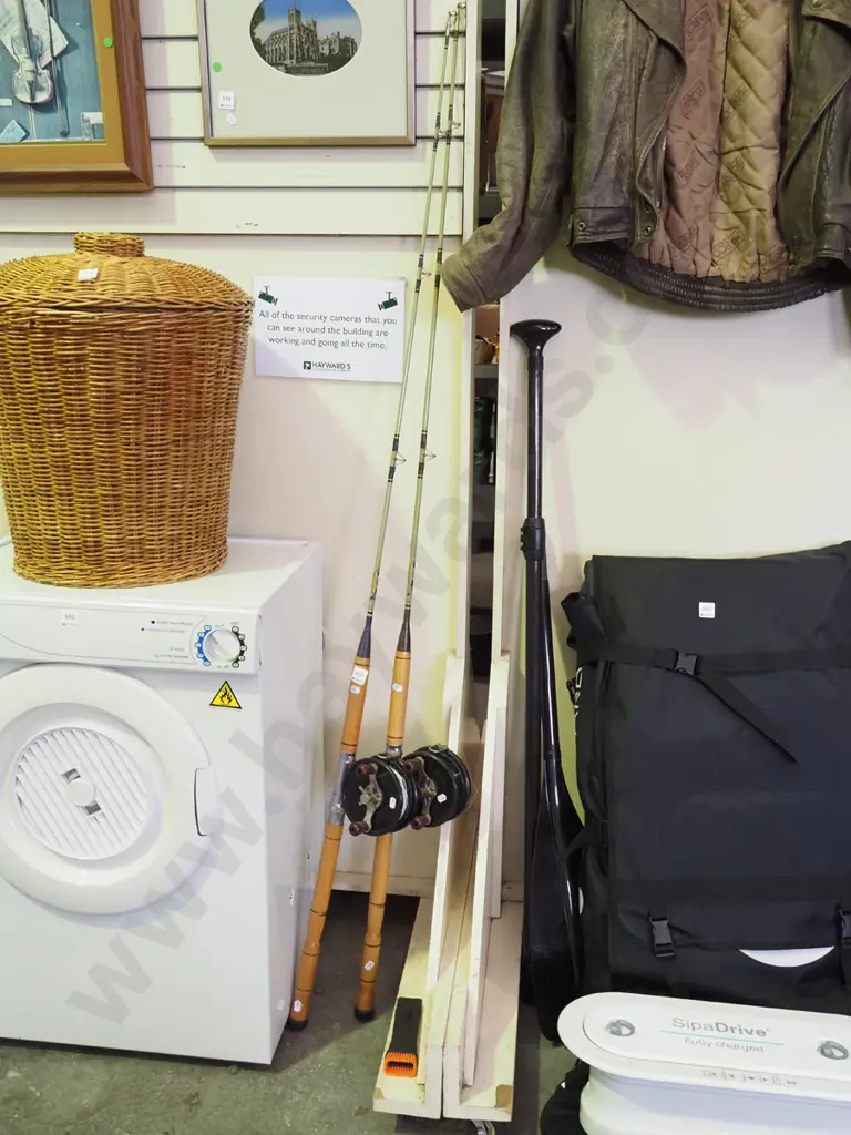 2x fishing boat rods Image 1++