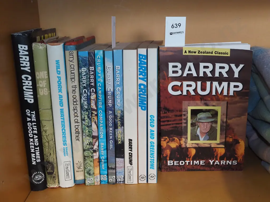 Barry Crump books Image 1++