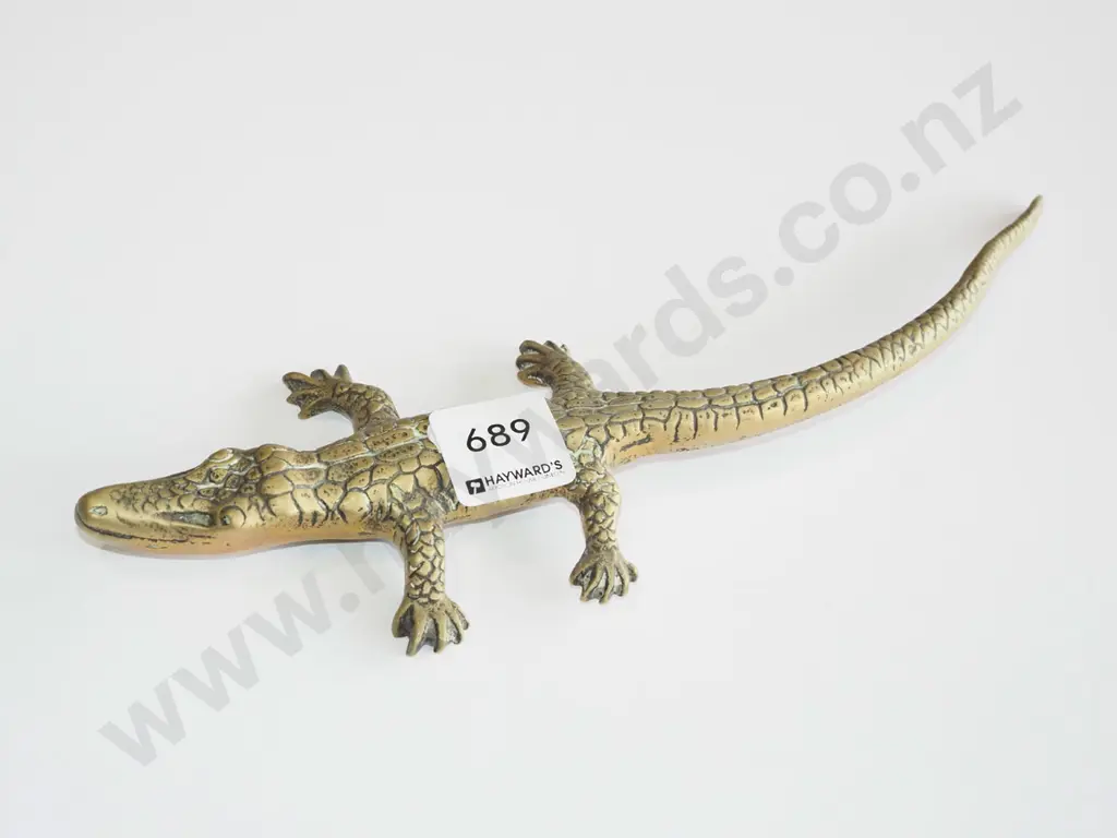brass crocodile L260 Image 1++