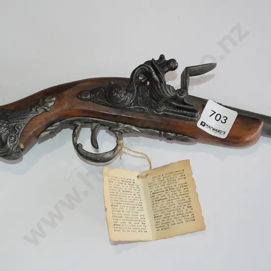 reproduction black powder pistol