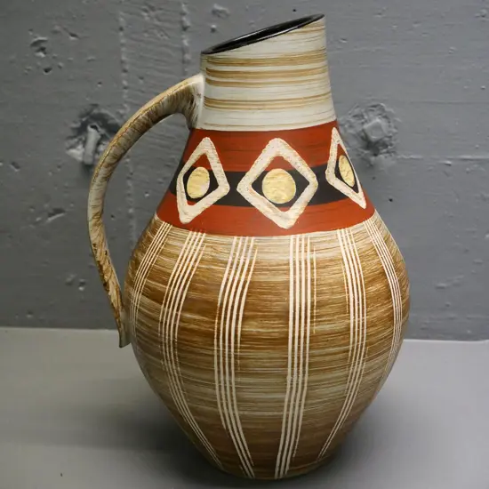 matte glaze German pottery vase H-310