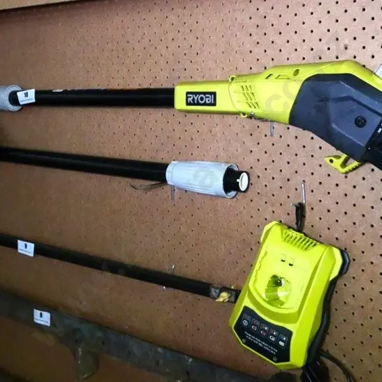 Ryobi battery powered extending pole saw