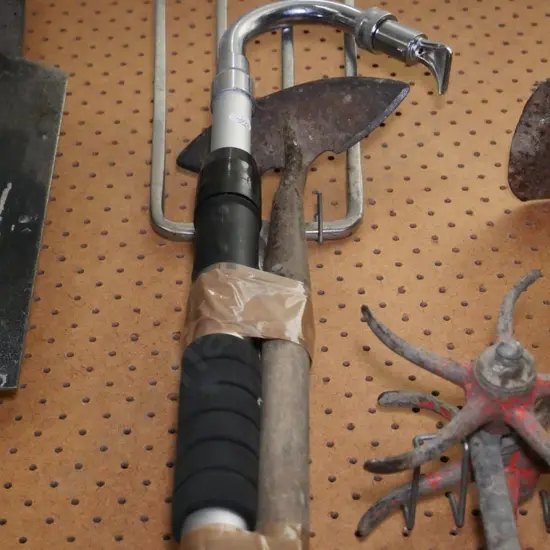 fork, hoe and gutter wand