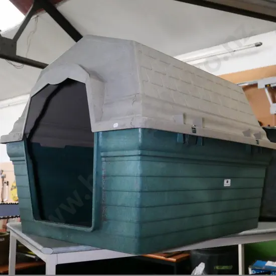 plastic dog kennel