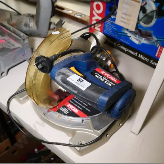 Ryobi 210mm compound mitre saw