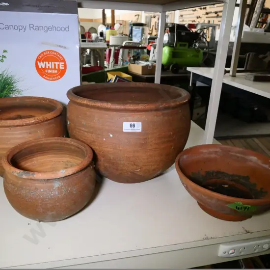 terracotta garden planters