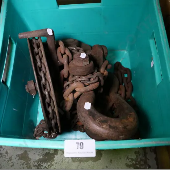 vintage heavy duty hoist