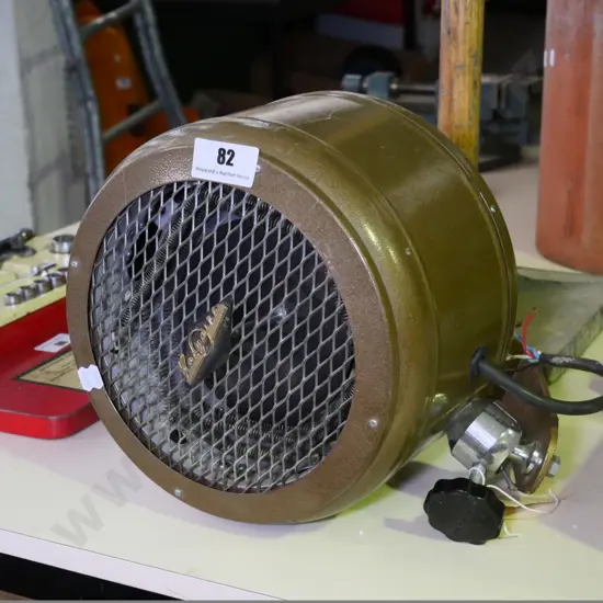 retro fan heater