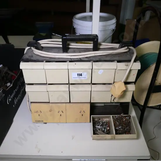 combination multi box / storage chest and contents