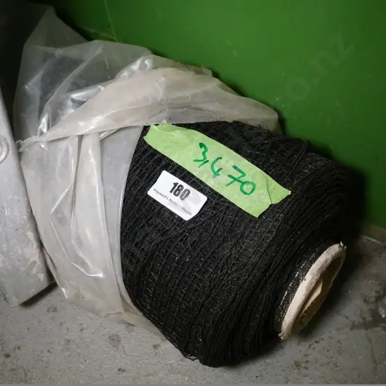 large roll of black wind-break 3470 width