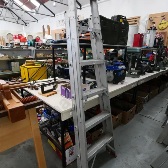 Alco 5-step aluminium ladder