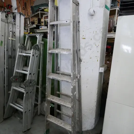 5-step aluminium ladder