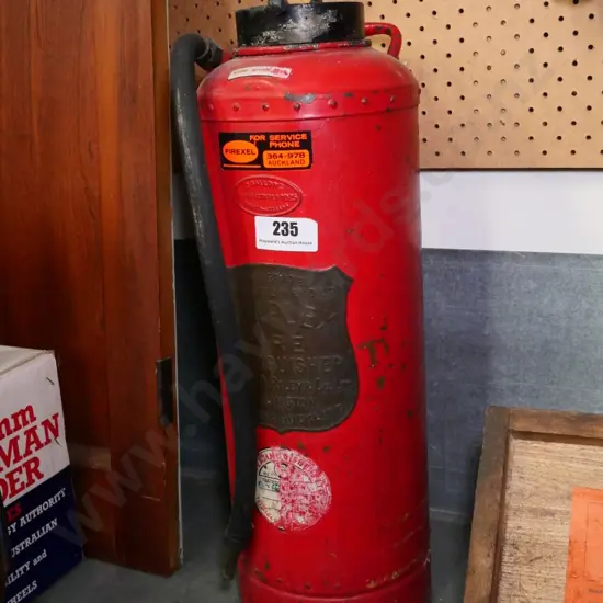 vintage fire extinguisher