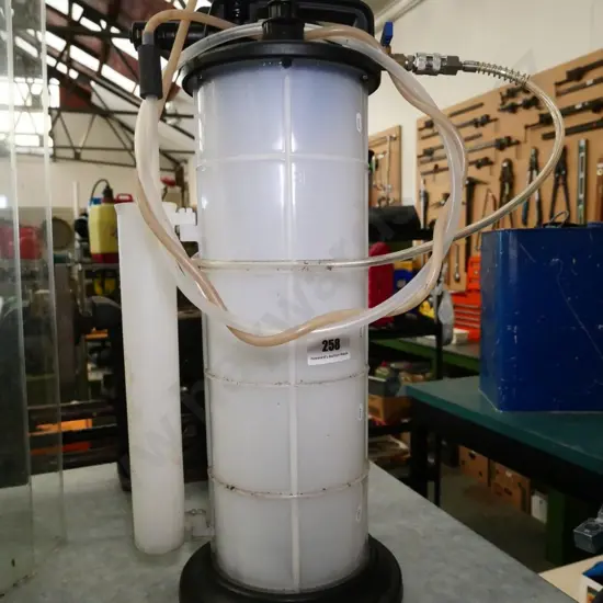 plastic hand-operated pump