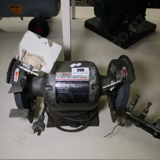 6-inch bench grinder