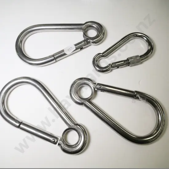4 carabiners