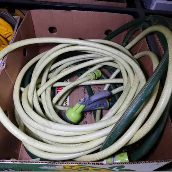 box of garden hose