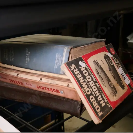 vintage automotive manuals