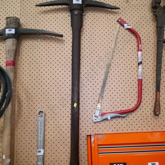 vintage pick-axe
