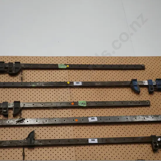 2 sash clamps - yellow dots