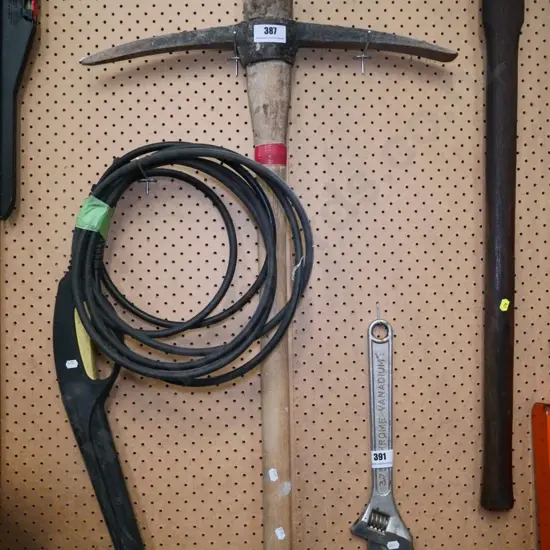 vintage pick-axe
