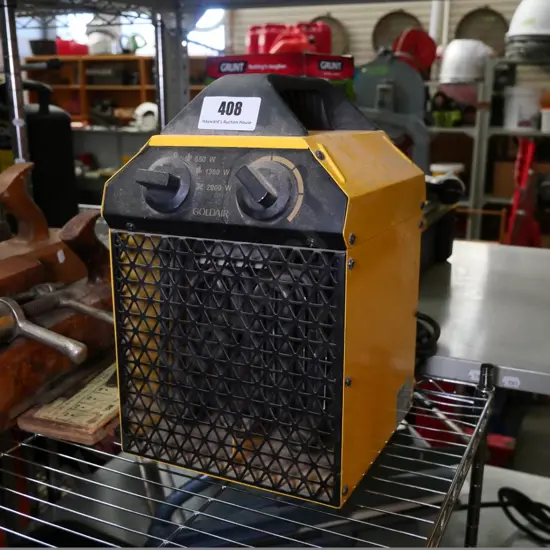Goldair workshop fan heater