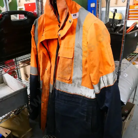 hi-viz jacket and pants