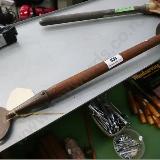 vintage carpet laying tool