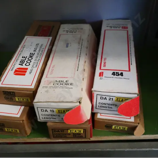 6 boxes of braiding nails