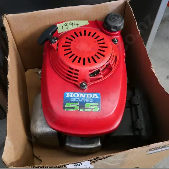 Honda 5.5hp 4-stroke mower engine - untested, no returns