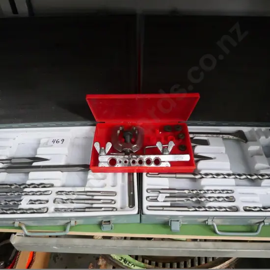 various drill bits etc.