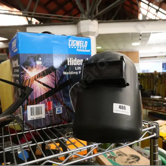as-new welder's mask