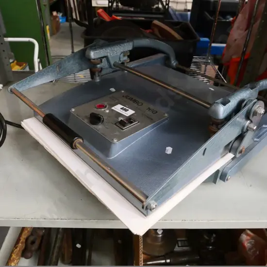 Jumbo 160 dry mounting press