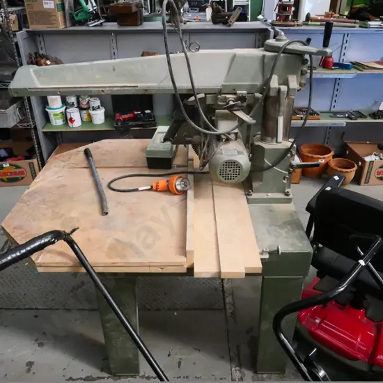 3-phase radial arm saw