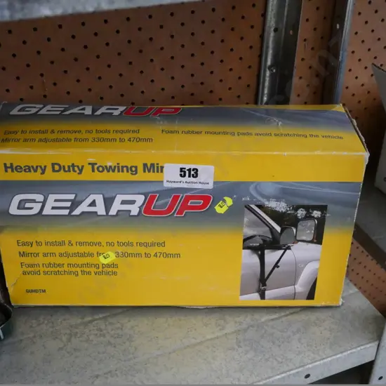 Gear-Up caravan towing mirror