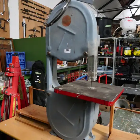 Samson band saw - needs external motor and belt