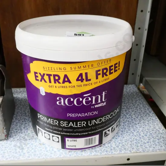 8l pail of undercoat