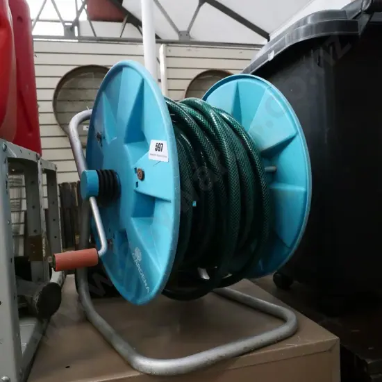 Gardena hose reel